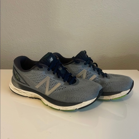 Gray New Balance Athletic Running Shoes with Breathable Mesh main image 7